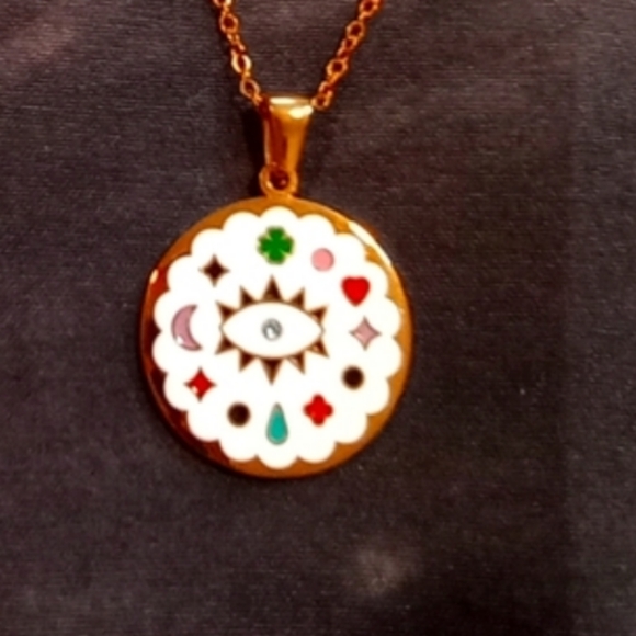 NWOT Adornia pendant and chain necklace - Picture 2 of 5